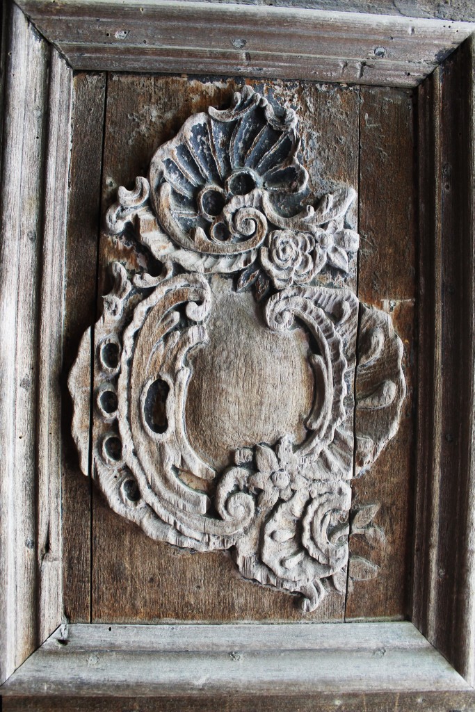 detal z drzwi kościoła obronnego Biertan